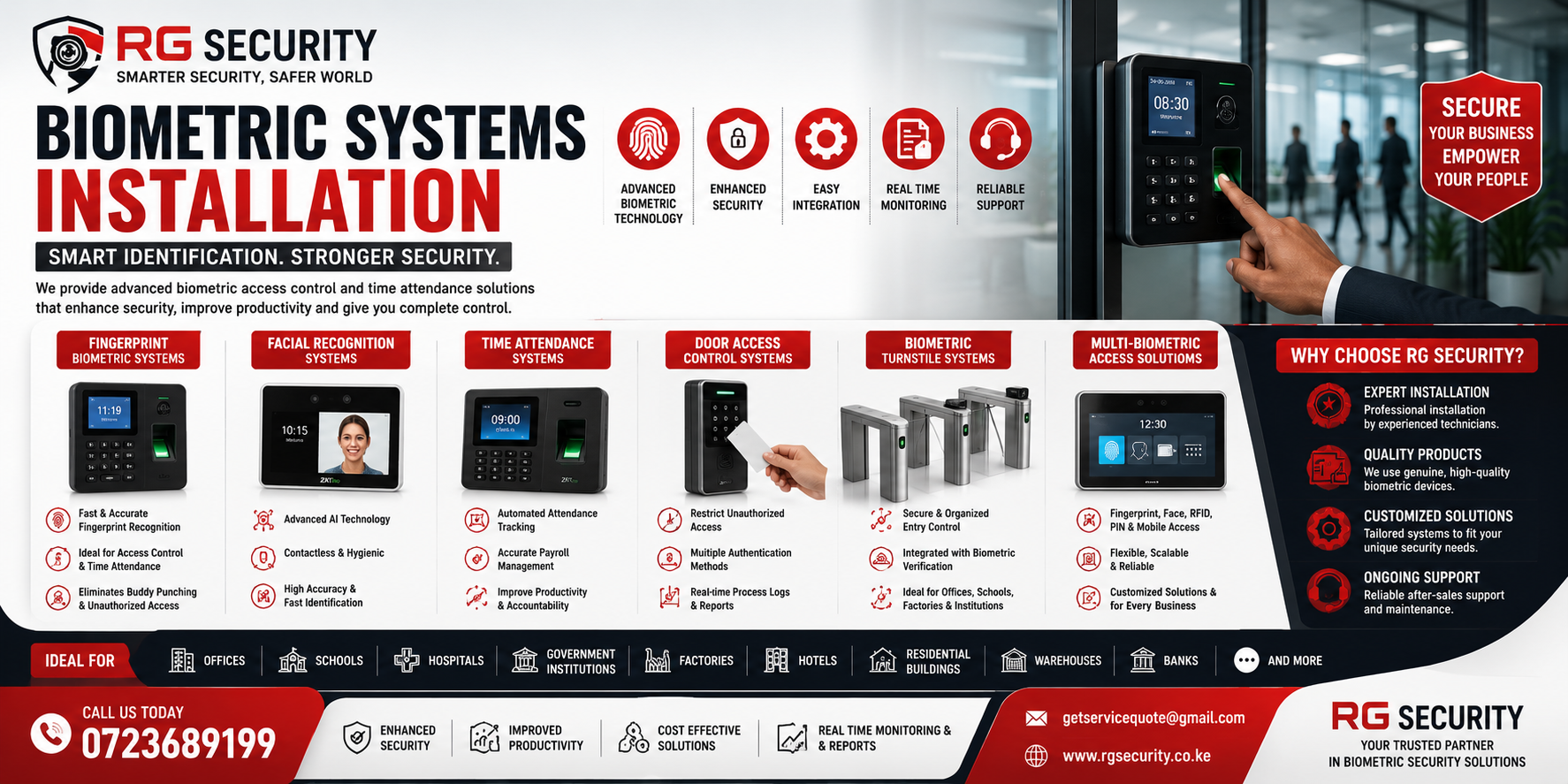 Biometric Systems Installation