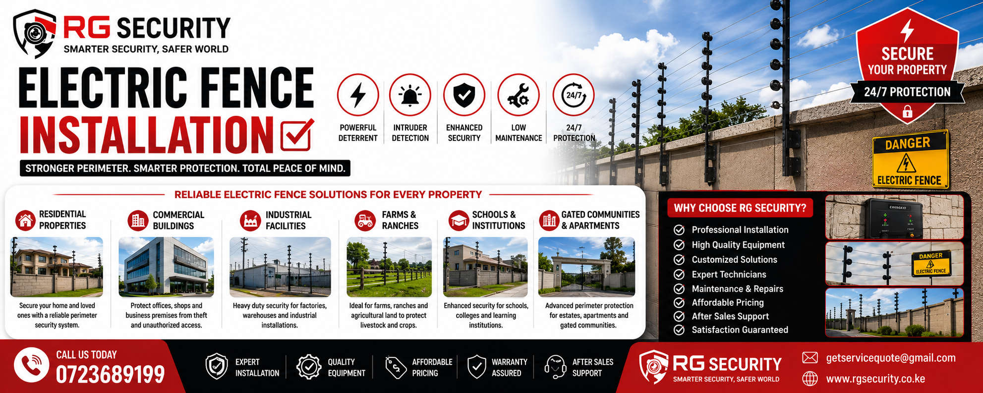 Electric Fence Installation